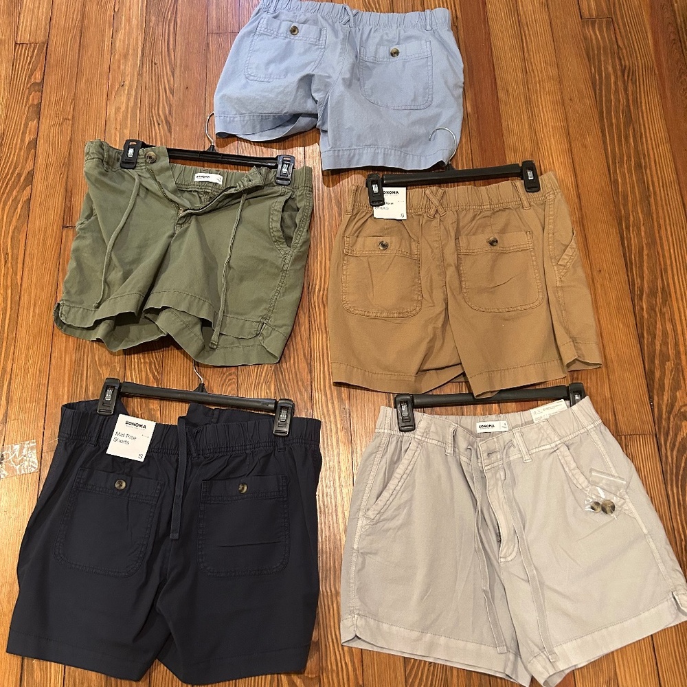 Sonoma women’s mid rise shorts